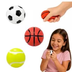 Kit Com 3 Splash Ball Esportes Futebol Basquete Tenis