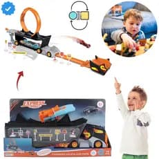Caminhão Maleta Pista De Manobras Compativel Com Hot Wheels