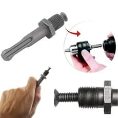 Adaptador Sds 1/2 Polegadas Para Mandril Com Rosca Encaixe