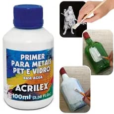 Primer Para Metais, Pet E Vidro Multiuso 100ml - Acrilex