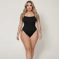 Maiô Corte Reto Modelo 2 em 1 Body Maiô Moda Praia Rua Verão Feminino Maiô Preto Maiô Branco Moda Praia