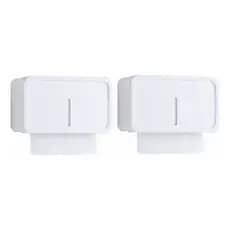02 Kit Dispenser Toalheiro Interfolha Banheiro