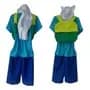 Fantasia do Finn - Infantil Aventuras com Gorro, Camisa, Short e Mochila hora