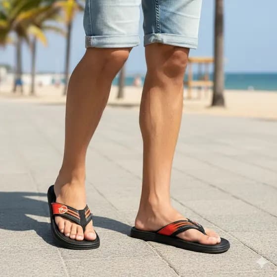 Chinelo Masculino Lk3 Original Correia Costurada Micro Expandido Leve Flexível Resistente Conforto