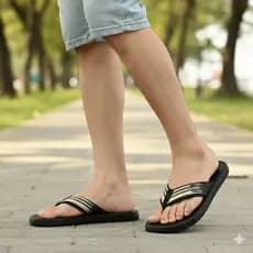 Chinelo Masculino Lk3 Original Micro Expandido Correia Costurada  Leve Flexível Resistente Conforto
