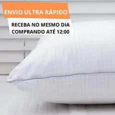 Travesseiro Anti Stress Antialérgico Capa Peletizada Enchimento De Fibra Siliconada Macio Fofinho Para Cama Visita Hotel