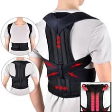 kit 2 Corretor Postural Cinta Lombar Ajustável Unissex Coluna