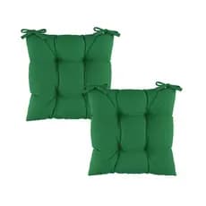 KIT 2 Futons Almofadas Cheia Grande Banco Cadeira Sofá Poltrona Pallet 40x40cm