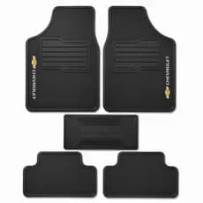 Tapete Chevrolet Sport 5 Peças com Logo para S10 Tracker Montana Blazer