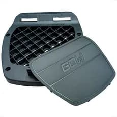 Base Do Bau Bauleto Moto Gow G33 G40 30 33 40 47 Litros Para Xre 300 Da Cg Fazer Pra Twister Cb Grau