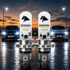 Par Lampada De Led Xenon H4 Moto Automotivo 8000k Cavalinho Para Celta Corsa Gol Onix Uno Creta Up