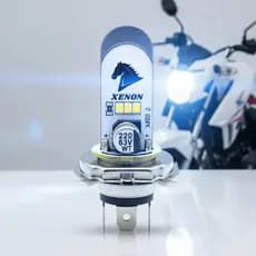 Lampada De Led Xenon H4 Moto Automotivo 8000k Cavalinho Para Cg 125 150 160 Start Fan Titan Fazer