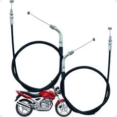 Cabo Do Acelerador Tipo A + B Para Cbx250 Cbx 250 Twister 2001 2002 2003 2004 2005 2006 2007 2008
