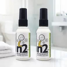 Kit n2 Bloqueador Odores Sanitários 120ml Capim-limão Neutralizador Odorizador Banheiro Lixeira Pet