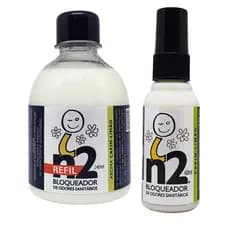 Kit Refil n2 Bloqueador Odores Sanitários 300ml - Capim-limão