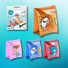 Kit 6 Pares Boia De Braço Criança Infantil P/ Piscina Varias Cores