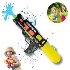 Arminha De agua 41cm pistola Em Plástico Verão Praia Infantil Revolver Lançador Arminha De agua Grande Brinquedo