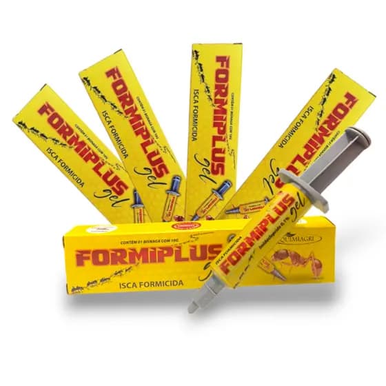 Kit 3 Formicida Formiplus Gel - Veneno Para Formiga 10g