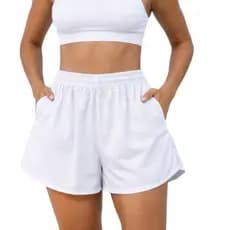 Short Shortinho Feminino Tactel P ao Plus Size Moda Praia Tecido Leve Short Academia