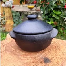 Panela de Barro | Panela Capixaba | Caçarola Artesanal de Cerâmica