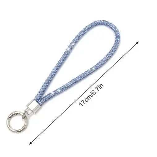 Cordão De Mão De Segurança Capa Celular De Uso Fácil Estilo Moda Porta-Chaves Sling Case