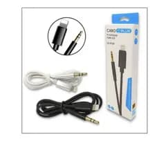 Cabo P2 Auxiliar Para iPhone 3.5mm 1Metro...LE-0159
