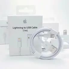 Cabo para iPhone Lightning USB Original Carregamento Rápido 1 Metro