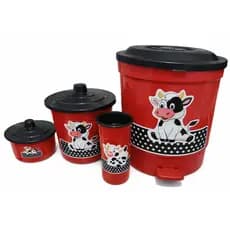 Kit Lixeira 13L + Kit Pia  – Organização e Decoração Charmosa para Sua Cozinha