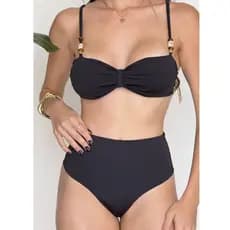 Biquíni Lipo Hot Pant Fio Duplo Bojo