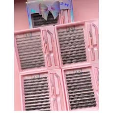 Conjunto De Extensão De Pestanas DIY Mix Lash Clusters Lové rain