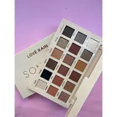 Paleta Sombras Lové Rain Glass Mirror Shade 18 Cores Alta Pigmentação