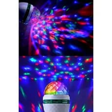Lampada Led, Luz de balada, Luz giratória, Luz colorida.