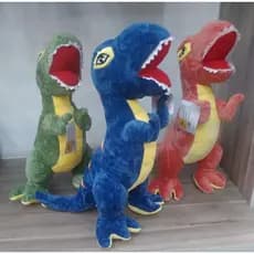 Dinossauro de pelúcia com som