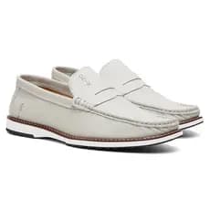 Mocassim Masculino Couro Legítimo Esporte Fino Conforto Leve
