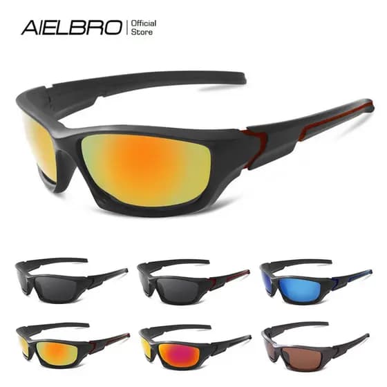 AIELBRO Óculos De Sol Para Ciclismo , Masculino , Feminino , Esportivo , Dirigir , Caminhadas , Pesca Ao Ar Livre