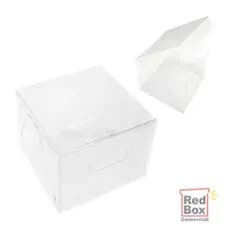 20 Caixas 6x6x6 Cm De Acetato Transparente Embalagem Doces