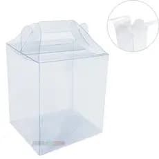 15 Caixas de acetato 10x10x15 cm Tipo Maleta Para Presentes Ovo de pascoa lembrancinhas e produtos
