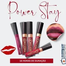 Batom Avon Power Stay Batom de Longa Duração Avon Batom 16 horas Avon Batom Original Avon