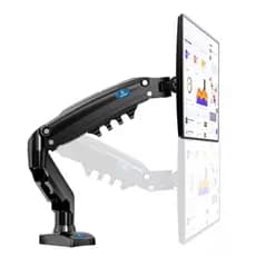 Suporte Para Monitor Mesa Articulado Pistão a Gás De 17 A 30 Polegadas