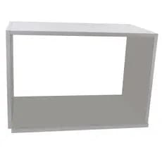Suporte para Microondas Nicho 100%MDF  Branco