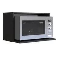 Nicho Microondas 100% Mdf Preto