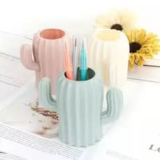 Vaso Decorativo Cactos / Centro de Mesa / Escritório / Vaso Decorativo de Plástico / Porta Canetas / Super Resistente