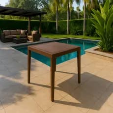 Mesas De Plastico Com Pes Removivel Quadrada Jardim Piscina