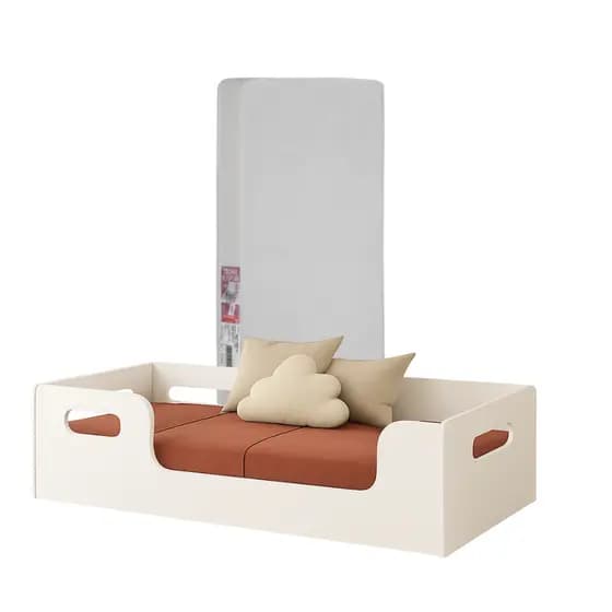 Cama Infantil com Colchão MDF com Grades – Segura para Quarto de Menino e Menina