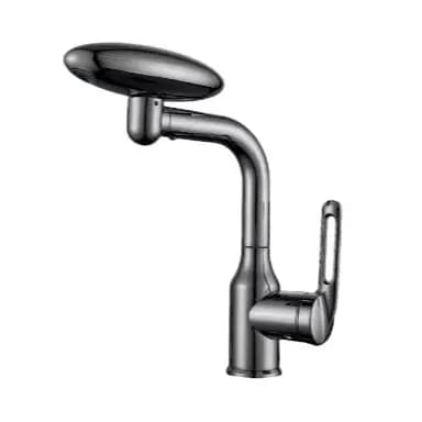 Torneira Multifuncional Braba Com 4 Modos E Rotação 360° Misturador Monocomando Quente ou Frio.