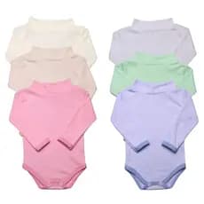 Body Cacharrel Roupa De Bebe Gola Alta Inverno Outono