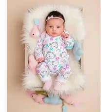 Conjunto Termico Bebe Comfort Peluciado Inverno Body Mijao