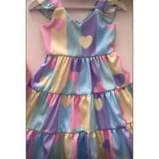 Kits 30 unidades - Vestido Estampado Infantil