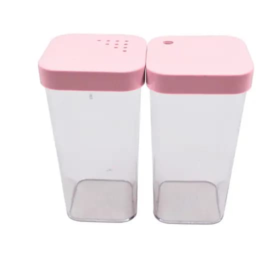 Kit Saleiro e Paliteiro Rose 8 cm 90ml Pratico Resistente