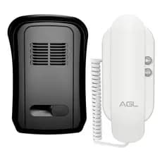 Porteiro Eletrônico Interfone Residencial P10x Wifi Branco AGL